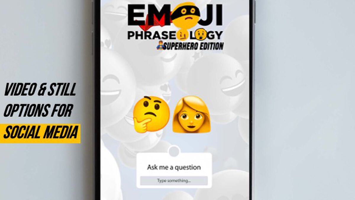 Emoji Phraseology - Superhero Edition image number 3
